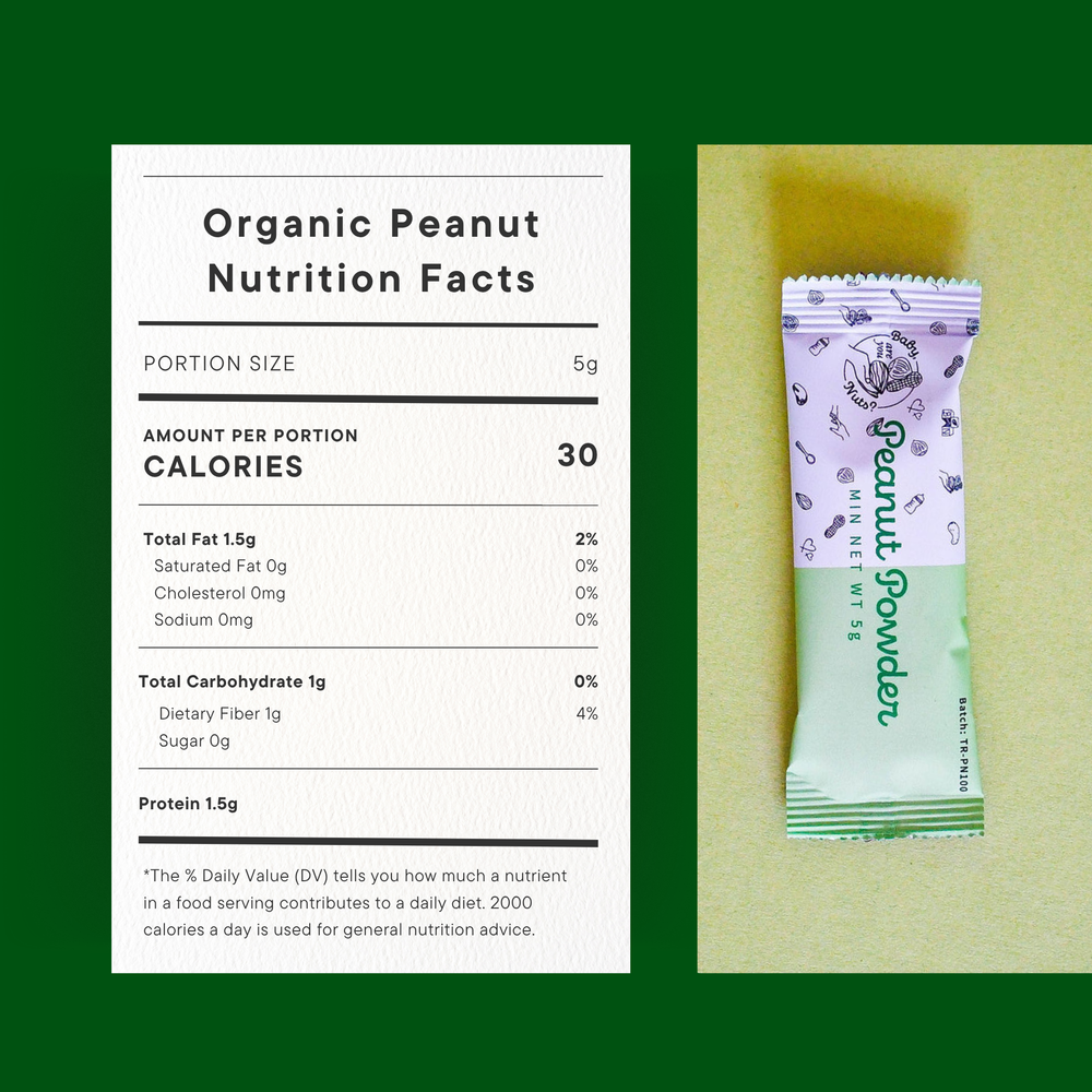 Organic Peanut Powder (5g)