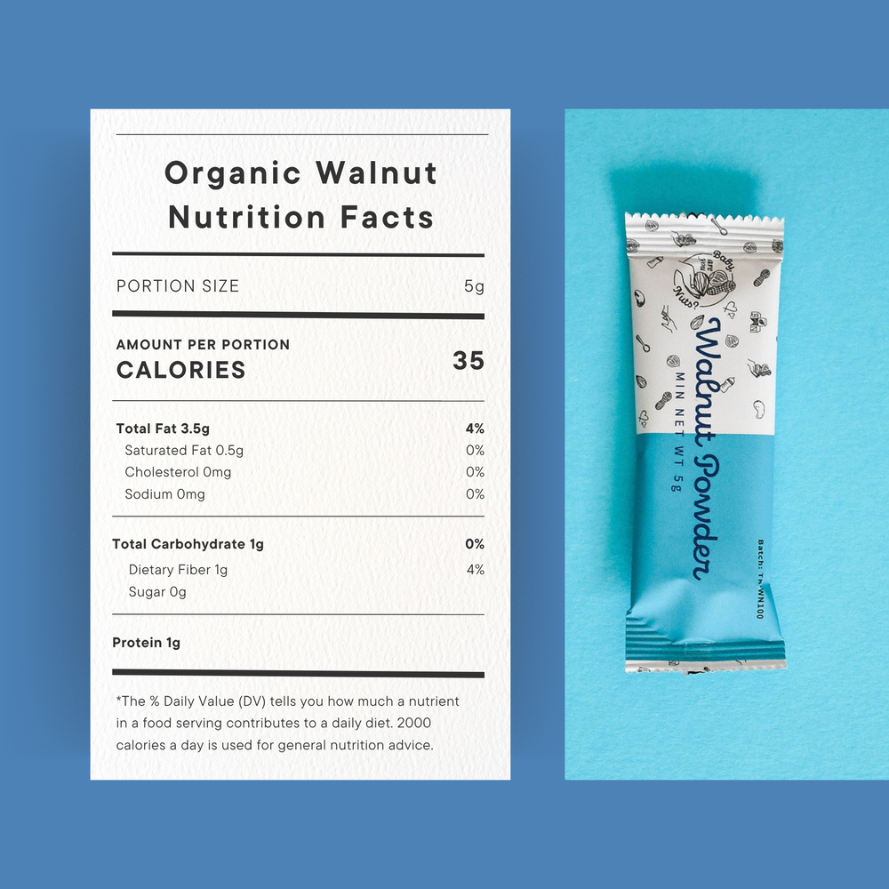 Organic Walnut Powder (5g)