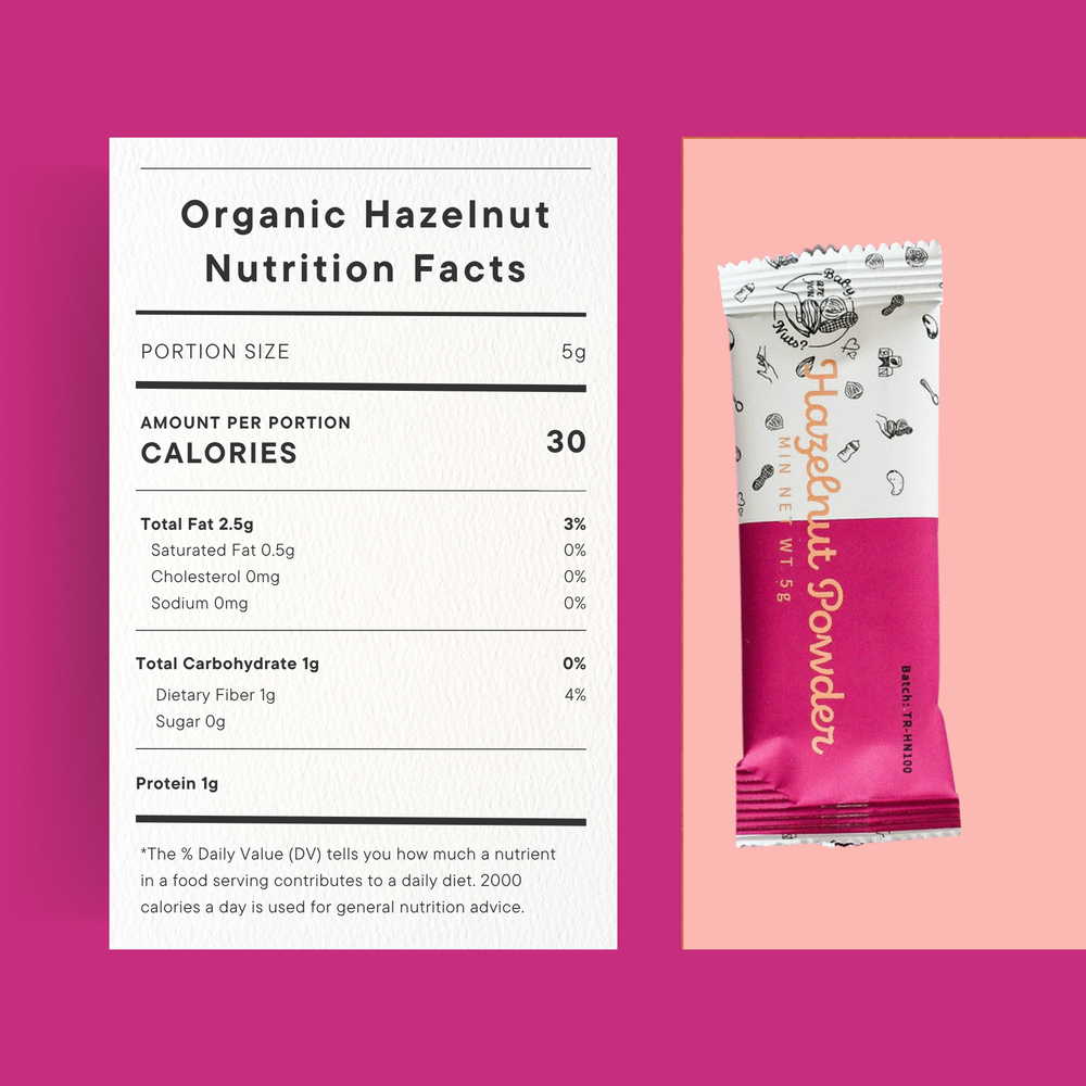 Organic Hazelnut Powder (5g)