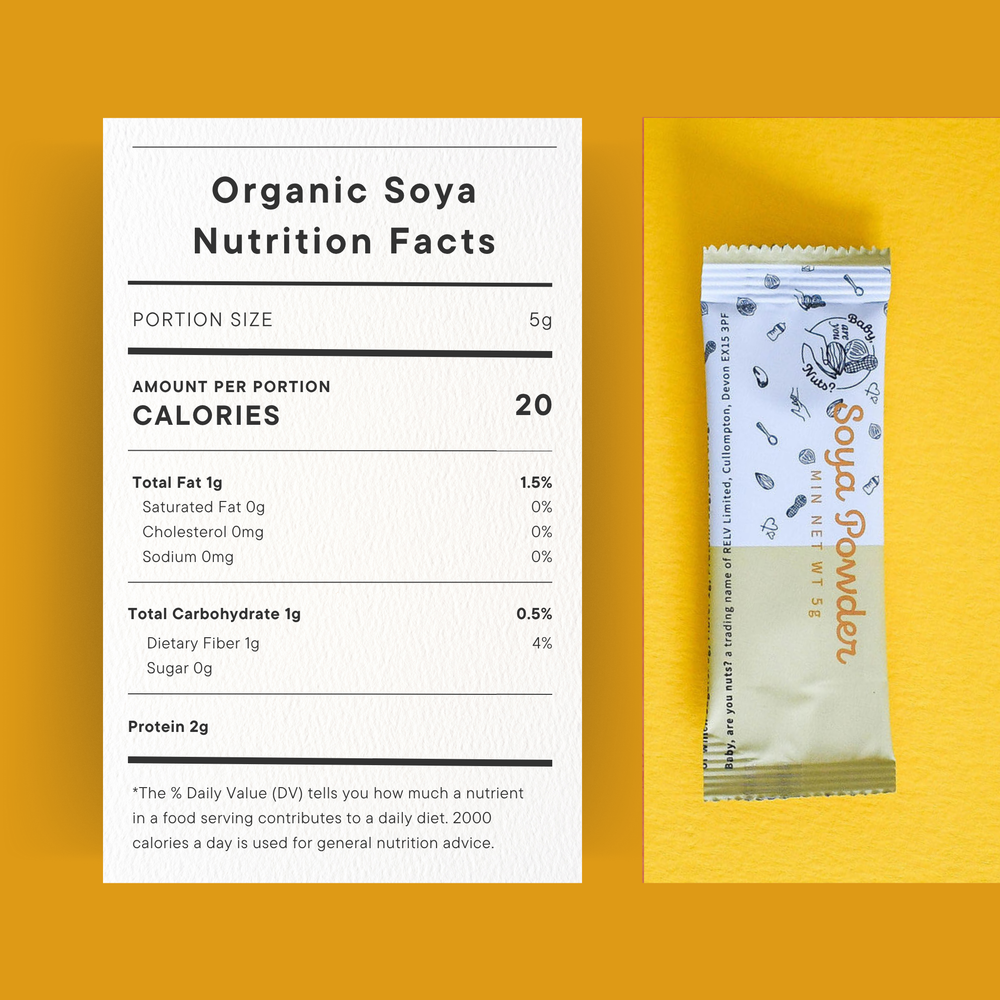 Organic Soya Powder (5g)